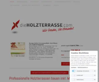 Dieholzterrasse.com(Holzterrasse bauen) Screenshot