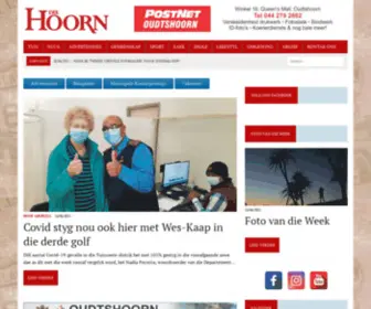 Diehoorn.co.za(Oudtshoorn Nuus Koerant Klein Karoo Newspaper) Screenshot