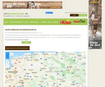 Diehundeschulen.de(Die Hundeschulen.de) Screenshot