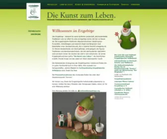 Diekunstzumleben.com(Willkommen im Erzgebirge) Screenshot