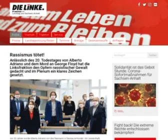 Dielinke-Fraktion-Lsa.de(DIE LINKE) Screenshot
