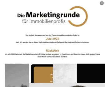 Diemarketingrunde.ch(Die Marketingrunde) Screenshot