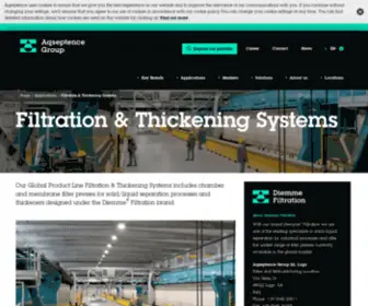 Diemmefiltration.com(Diemme Filtration) Screenshot