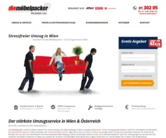Diemoebelpacker.at(Umzug Wien) Screenshot