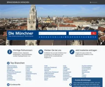 Diemuenchner.de(Die Münchner) Screenshot