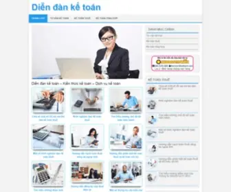 Diendanketoan.com(Dien dan ke toan) Screenshot