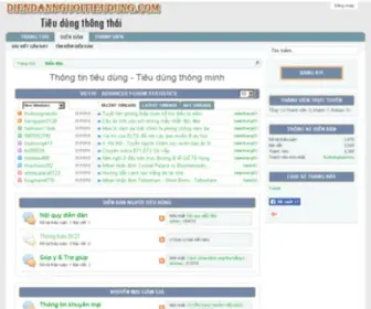 Diendannguoitieudung.com(THÔNG TIN TIÊU DÙNG) Screenshot