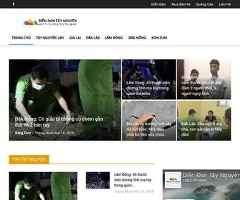 Diendantaynguyen.com(Tin Tức Tây Nguyên mới nhất) Screenshot