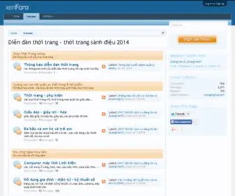 Diendanthoitrang.vn(Diễn) Screenshot