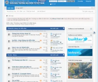 Diendantmdt.com(Thương mại điện tử) Screenshot