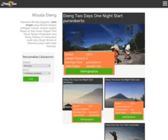 Dieng-Tour.com(Paket Tour Wisata Dieng Jawatengah) Screenshot