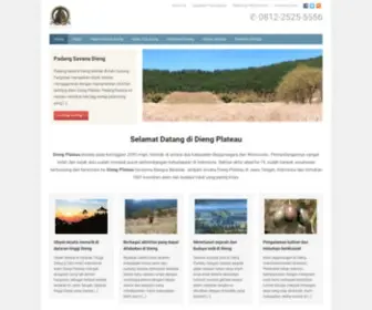 Diengplateau.com(DIENG PLATEAU) Screenshot