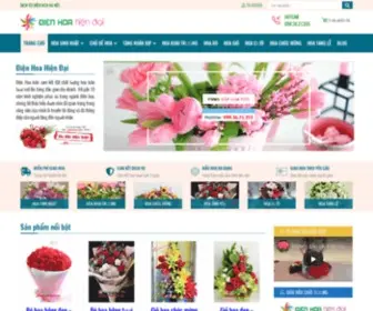 Dienhoahiendai.com(Điện Hoa Hiện Đại) Screenshot