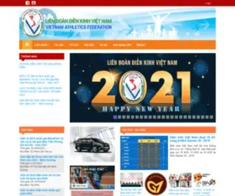 Dienkinh.vn(Vietnam Athletics Federation) Screenshot