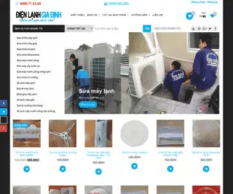 Dienlanhgiadinh.com(ĐIỆN) Screenshot