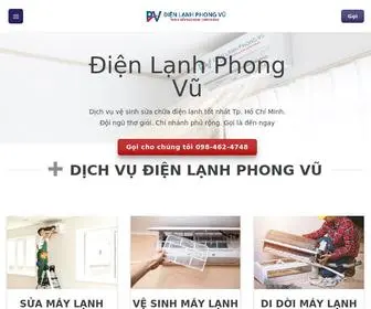 DienlanhphongVu.com(Điện Lạnh Phong Vũ) Screenshot