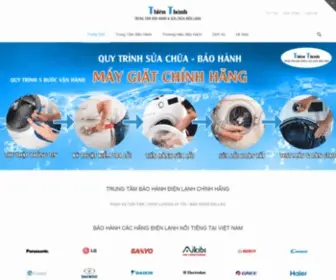 Dienlanhthienthanh.com(Trung tâm bảo hành Điện Lạnh Thiên Thành) Screenshot