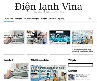 Dienlanhvina.com(Điện lạnh Vina) Screenshot