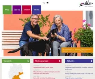 Dienste-Fuer-Menschen.de(Pflegedienste, Tagespflege, Pflegeheime) Screenshot