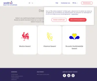 Dienstencheque-Sodexo.be(Sodexo België) Screenshot
