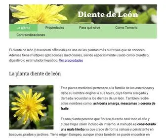 Dientedeleon.es(Diente de León) Screenshot