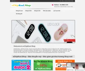 Dientucuatui.com(Công Ty Sản xuất Đồng Hồ Led) Screenshot