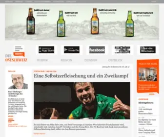 Dieostschweiz.ch(Die Ostschweiz) Screenshot