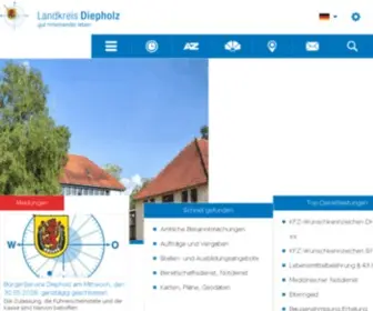 Diepholz.de(Vorschaltseite) Screenshot
