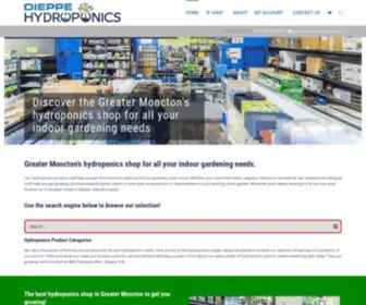 Dieppehydroponics.com(Dieppe Hydroponics) Screenshot