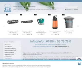 Dieregensammler.de(RegenwasserbehÃ€lter) Screenshot