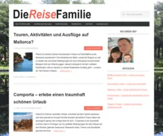 Diereisefamilie.de(Die Reise Familie) Screenshot