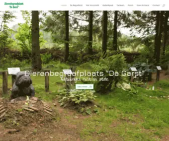 Dierenbegraafplaatsgroningen.nl(Dierenbegraafplaats "De Garst") Screenshot