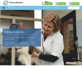 Dierendokters.com(De dierenarts) Screenshot