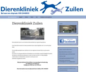 DierenkliniekZuilen.nl(DierenkliniekZuilen) Screenshot