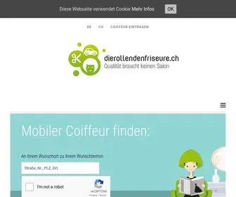 Dierollendenfriseure.ch(Ihr Mobiler Coiffeur) Screenshot