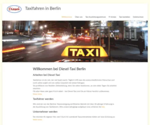 Diesel-Taxi.de(Diesel Taxi) Screenshot