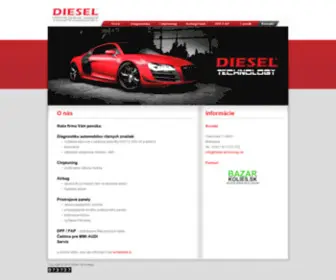 Diesel-Technology.sk(Profesionální chiptuning rýchlo a lacne) Screenshot