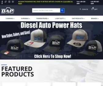 Dieselautopower.com(Diesel performance parts) Screenshot