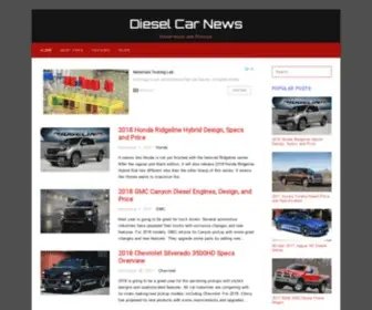 Dieselcarnews.com(Diesel Car News) Screenshot