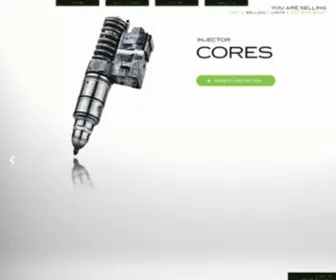 Dieselcore.com(Diesel Engine Core Buyers) Screenshot