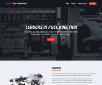 Dieseldistributors.com.au(Leaders in Fuel Injection) Screenshot