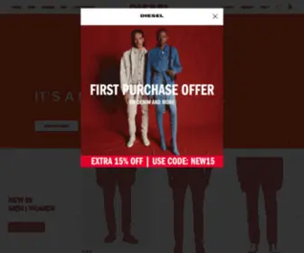 Dieselindia.com(Diesel Online Store) Screenshot