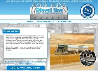 Dieselline.co.za(Diesel Line) Screenshot