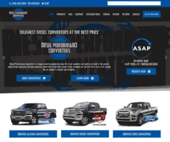 Dieselperformanceconverters.com(Diesel Performance Converters) Screenshot