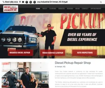 Dieselpickupspecialists.com(Diesel pickup specialists) Screenshot