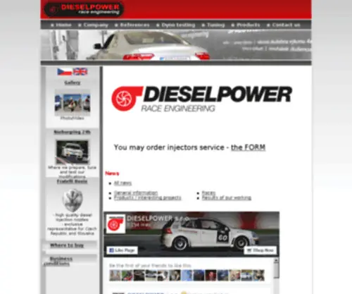 Dieselpower.cz(Vítejte) Screenshot