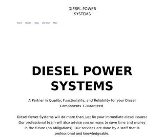 Dieselpowersomerset.net(Diesel Power Systems) Screenshot