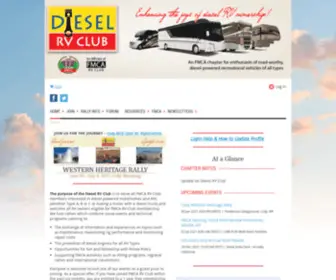 DieselrvClub.org(Diesel RV Club) Screenshot