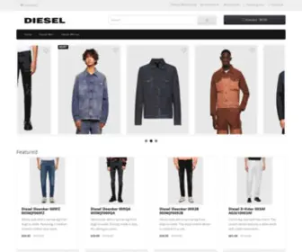 Dieselsalebests.com(Store Diesel Men's clothing and fashion accessories) Screenshot