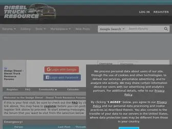 Dieseltruckresource.com(Dodge Diesel) Screenshot